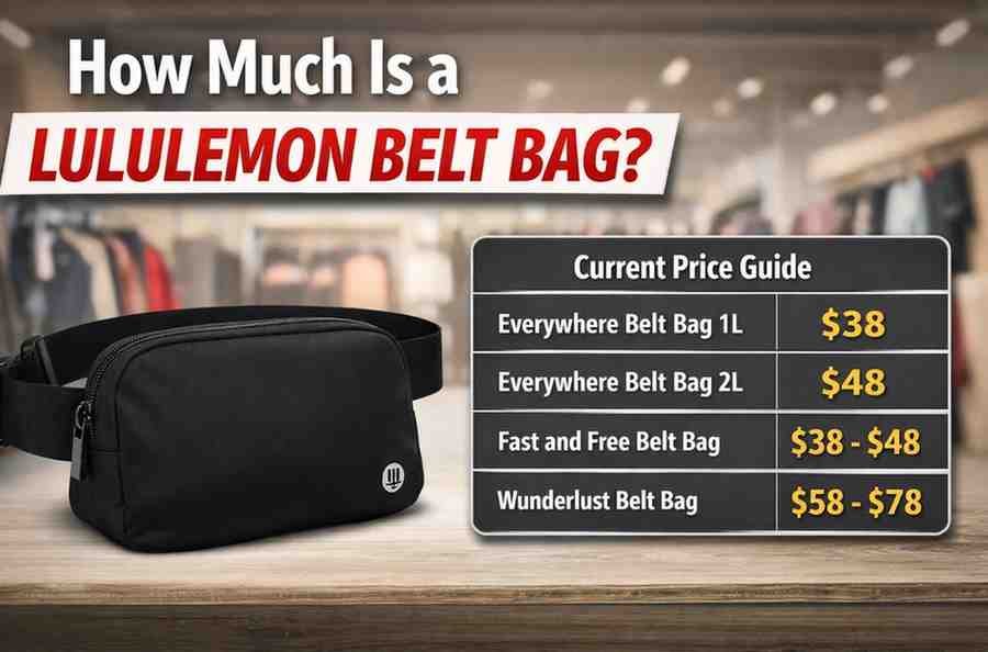 How Much Is a Lululemon Belt Bag Prices and Models