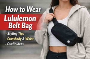 How to Wear Lululemon Belt Bag Crossbody, Waist and Outfit