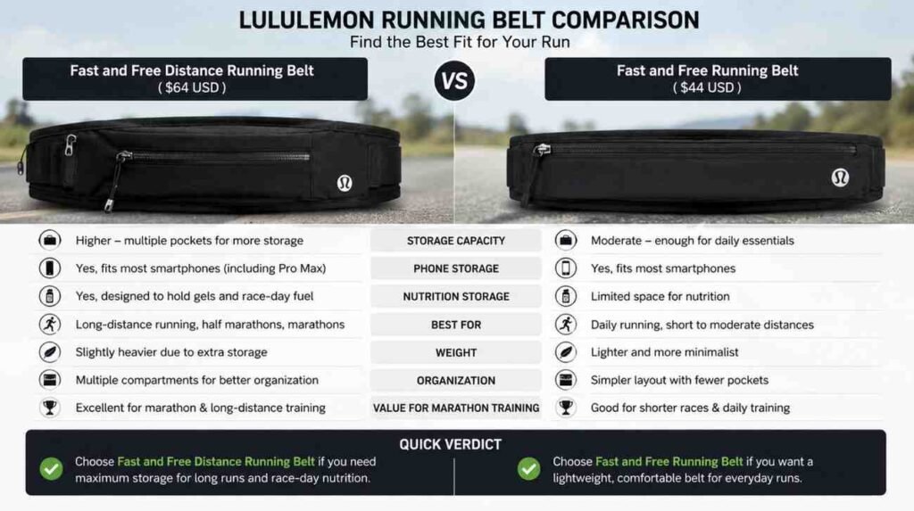2 Best Lululemon Running Belt Reviews, Cons, Pros, and Size