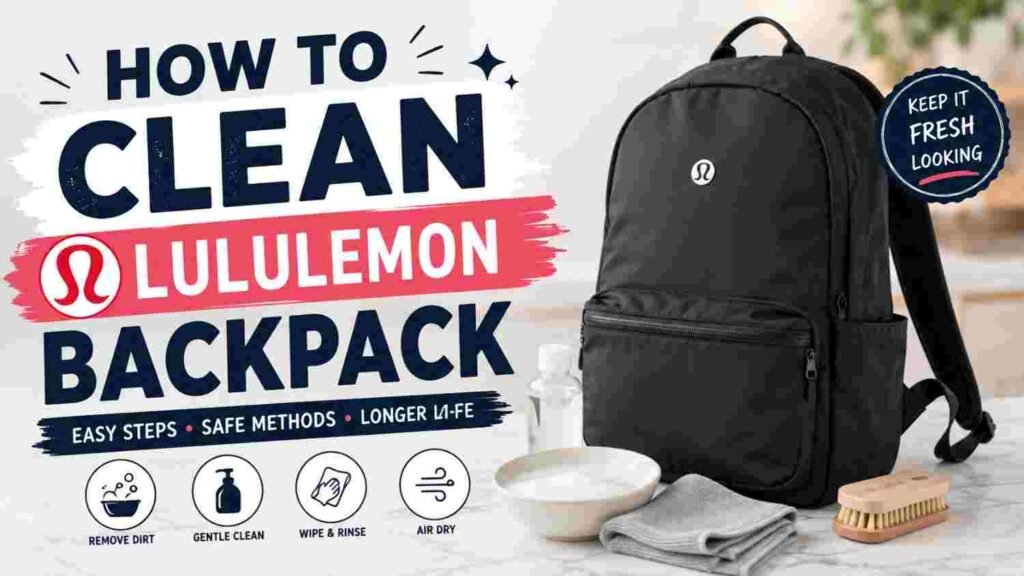 How to Clean Lululemon Backpack: 8 Easy Wash Guides