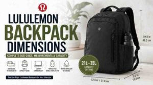 Lululemon Backpack Dimensions Size, Measurements, Capacity