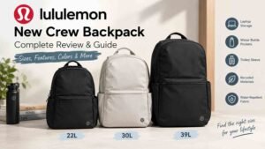 Lululemon New Crew Backpack Review: 22L, 30L, 39L, Features